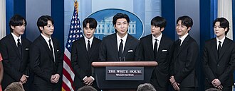 Photograph of BTS