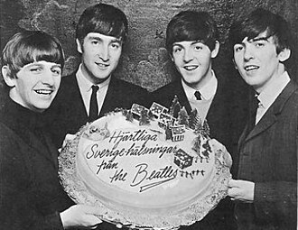 Photograph of The Beatles