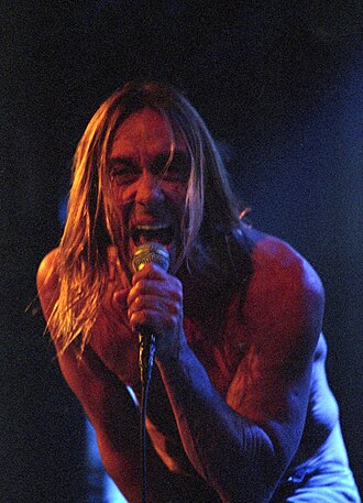 Photograph of Iggy Pop